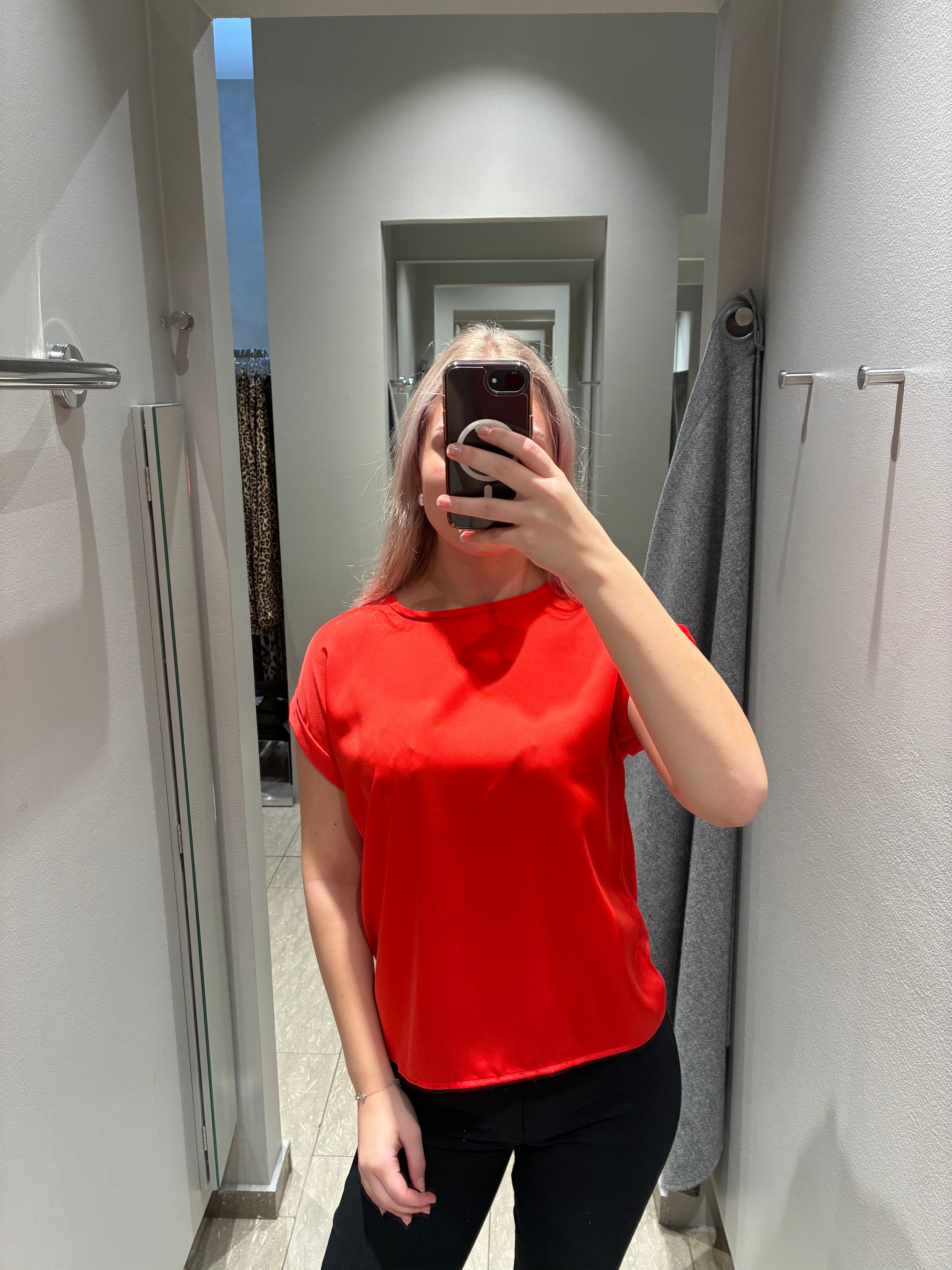 VIELLETTE Top - Hibiscus